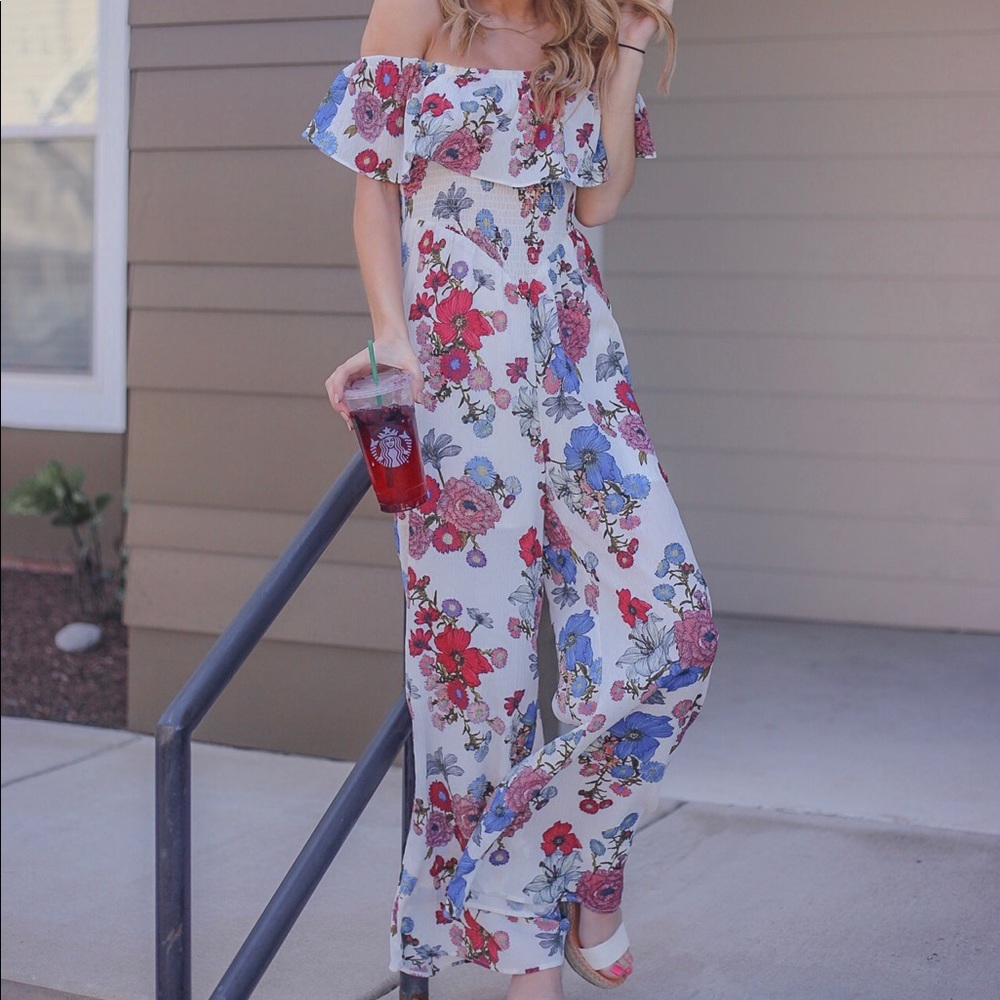 Floral Jumpsuit